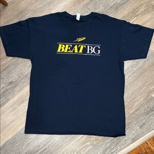 Men's Navy Short Sleeve Graphic Tee